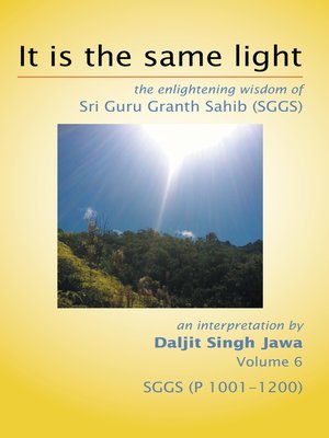 cover image of It Is the Same Light